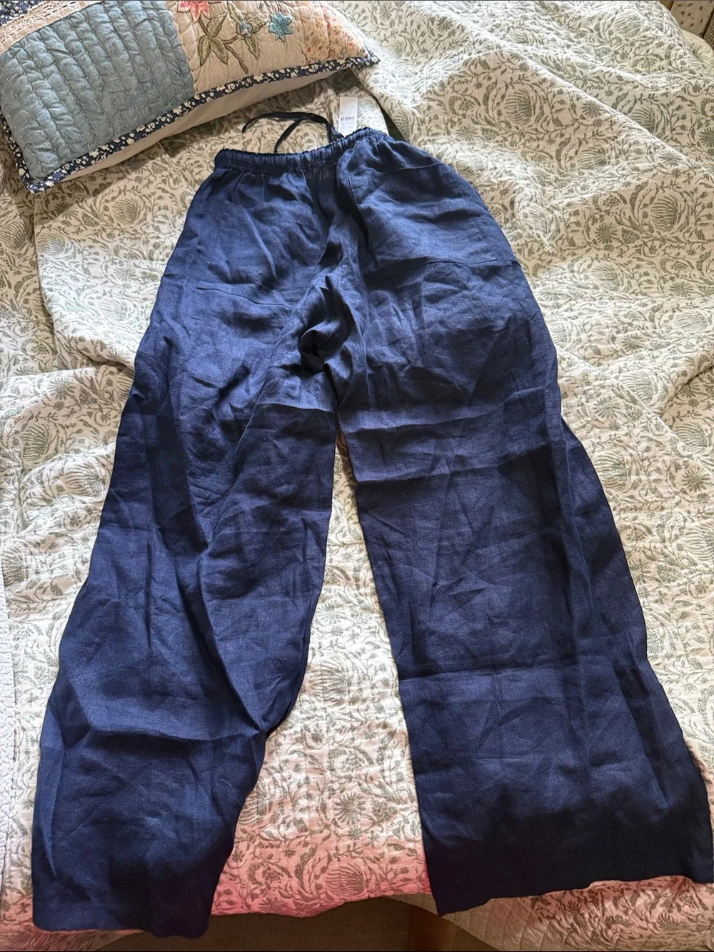 J crew Petite Soleil pant in linen